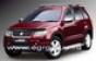 Дефлект капота тем с/н Suzuki Grand Vitara (2005-)(2008-)