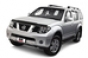 Дефлекторы боковых окон 4 ч. темные Nissan Navara (2005-)