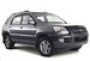 Дефлекторы боковых окон 4 ч. темный Kia Sportage (2005-)(2008-)