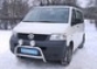 Передняя защита d60 Volkswagen Transporter T5 (нерж.) (Метек). А