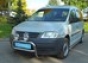 Передняя защита А-дуга низкая d60 Volkswagen Caddy 2004- (нерж.)