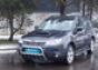 Передняя защита &quot;акула&quot; SUBARU Forester (2008-) d60 не