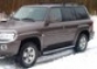 Защита ступени d42 Nissan Patrol GR (2005-) up (нерж.)  (Метек).