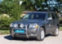 Передняя защита дуга Jeep Grand Cherokee d76 2008- (нерж.) (Мете