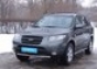 Передняя защитная труба d60 Hyundai Santa Fe (2006-) (нерж.) (Ме