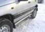 Боковая защита d60 Chevrolet Niva (нерж.) (Метек). Артикул 80041